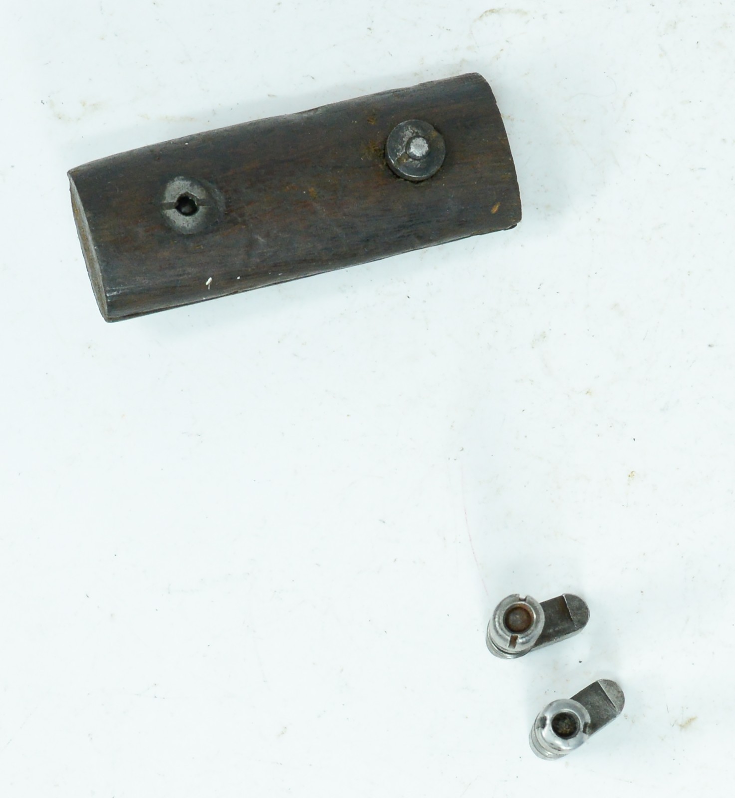 LOT WWI British Pattern 1888 Bayonet Grips Screws Escutcheons Lugs Springs Nuts