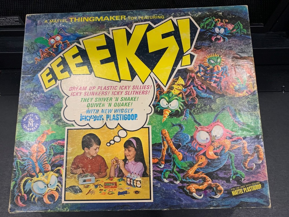 Mattel EEEEKS Thingmaker Creepy Crawlers Plastigoop