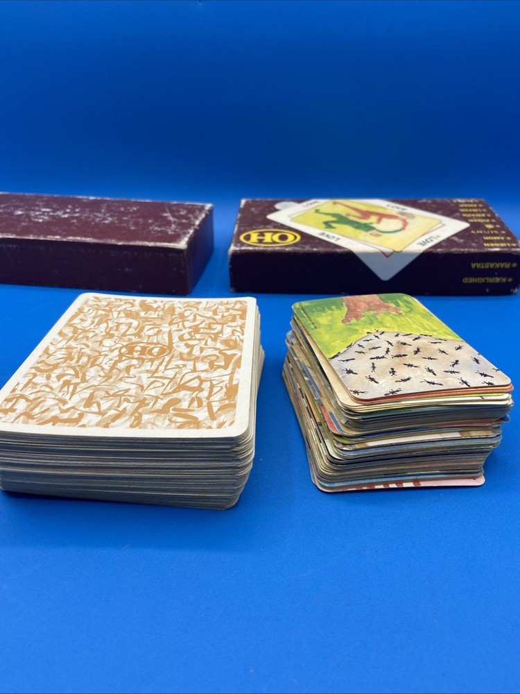 OH vtg CARDS talk Therapy Storytelling Ely Raman EOS 1999 missing instructions