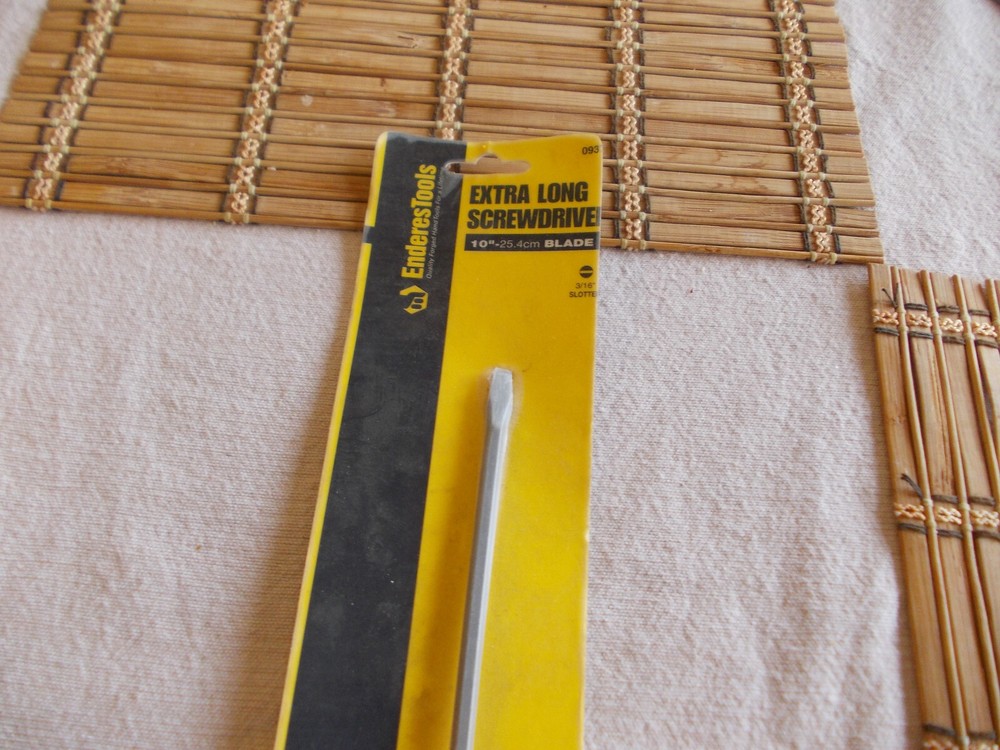 Screwdriver extra long EnderesTools USA mechanics Tool NOS
