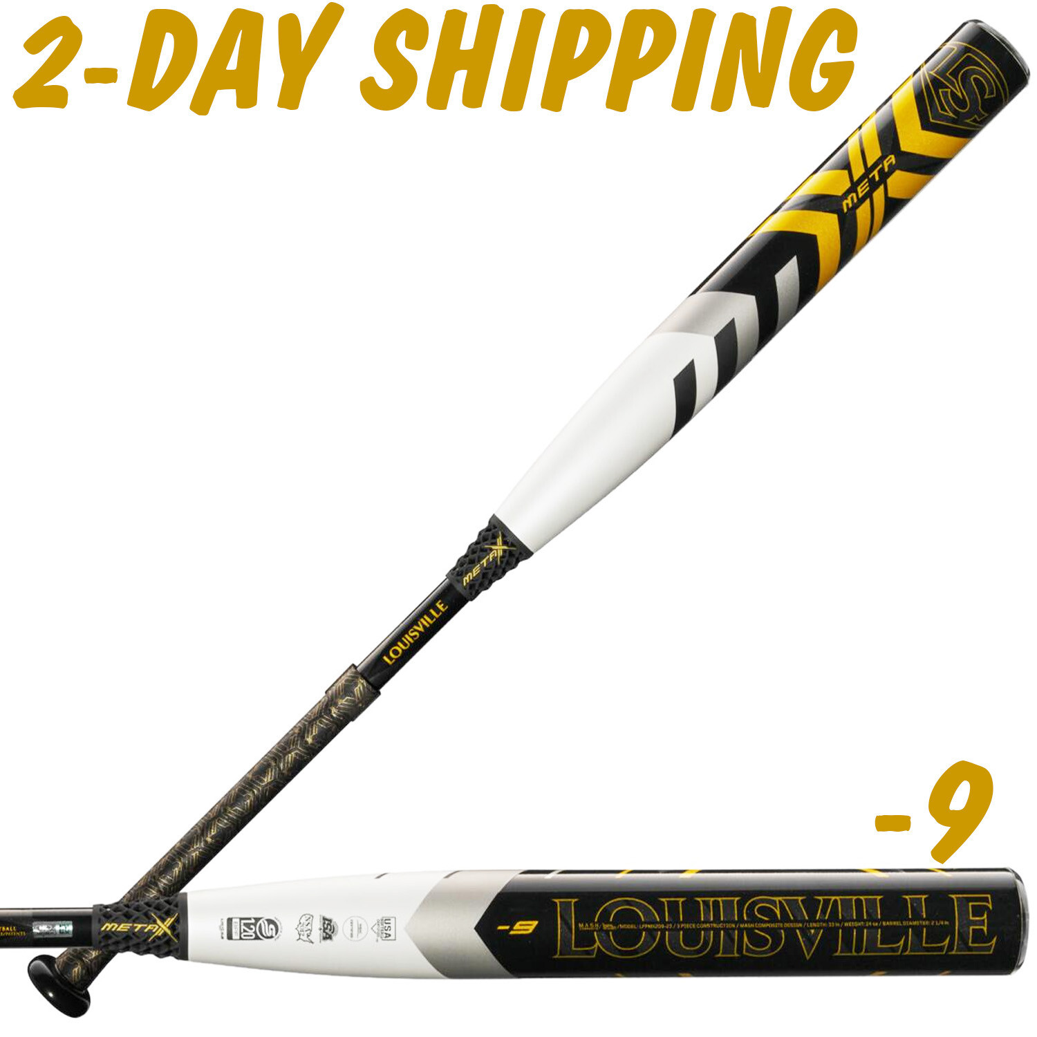 2024 Louisville Slugger META X 32" / 23 oz FastPitch Softball Bat -W/ Warranty