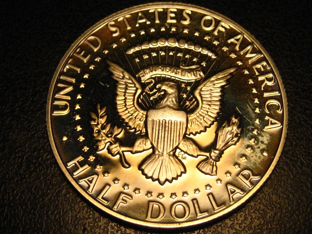 1984-S Proof Kennedy Head Half Dollar