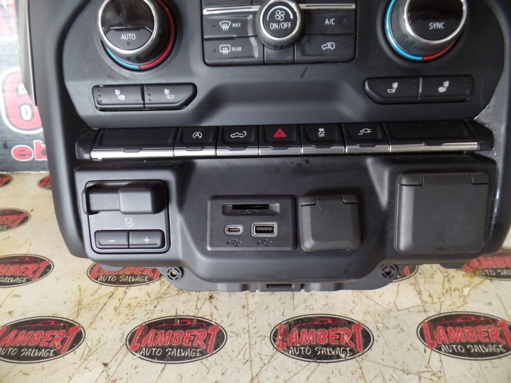 CHEVROLET SILVERADO 1500 PICKUP A/V Equipment control panel, control panel ass