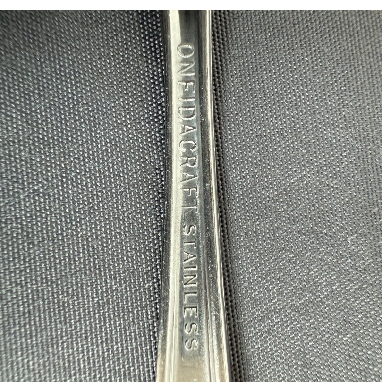 Oneida Craft stainless tea spoon silverware dining utensil