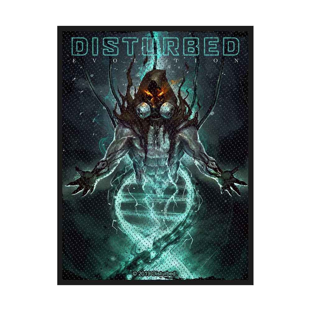 Disturbed Standard Patch Evolution Hooded new Official Black Size One Size