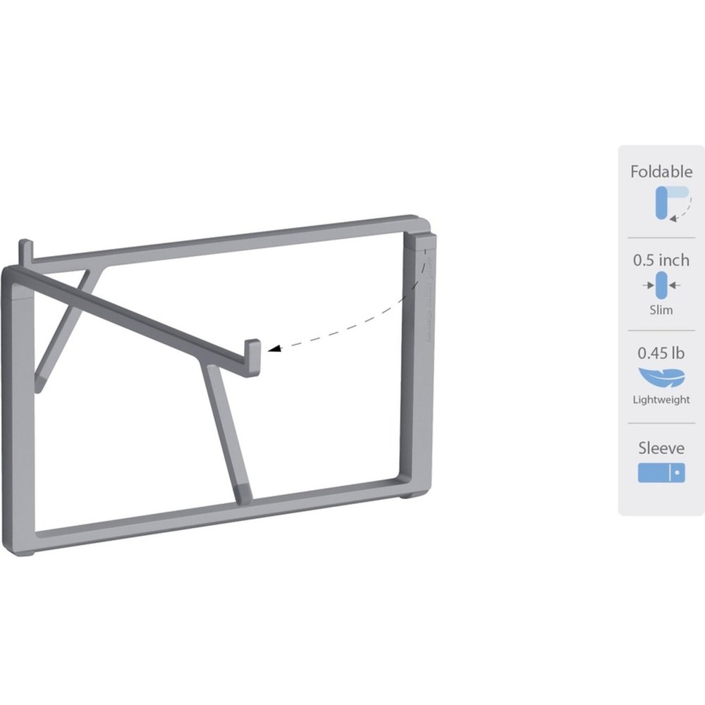 10085 Mbar Pro+ Foldable Laptop Stand - mBar Pro+, Space Gray