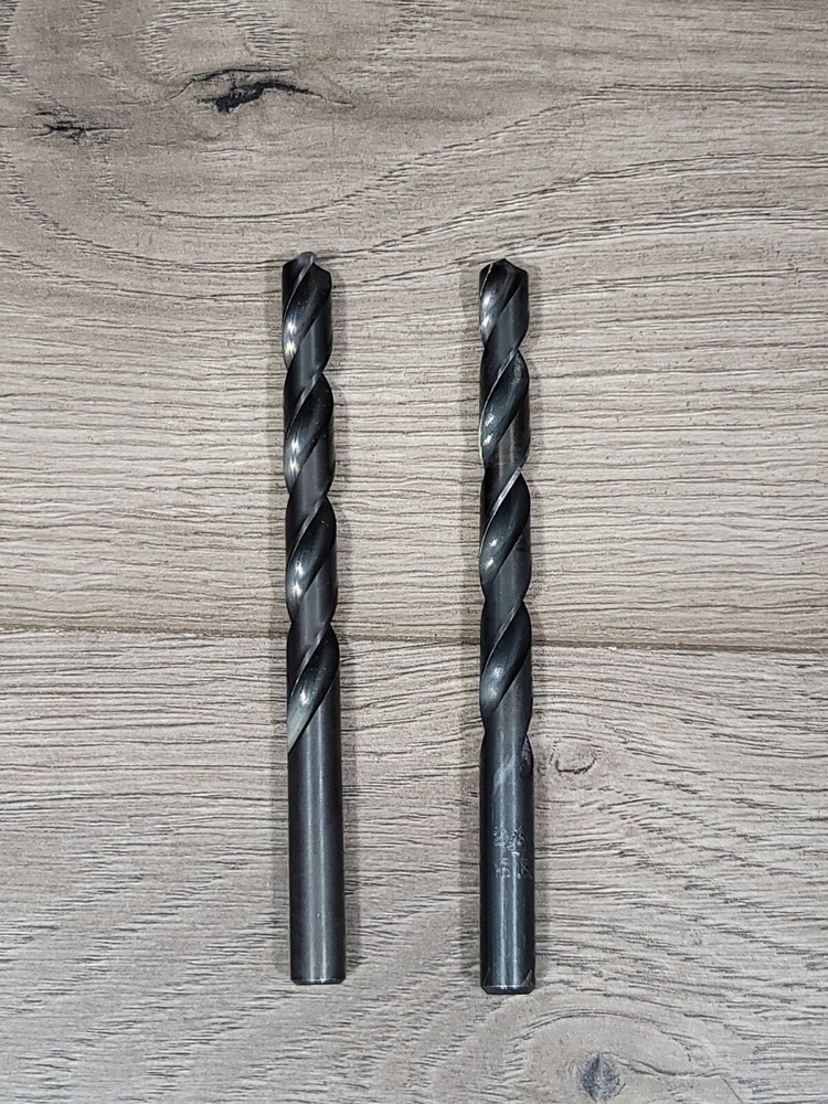 2ea C-L HS USA DRILL MACHINIST BITS 23/64" EUC
