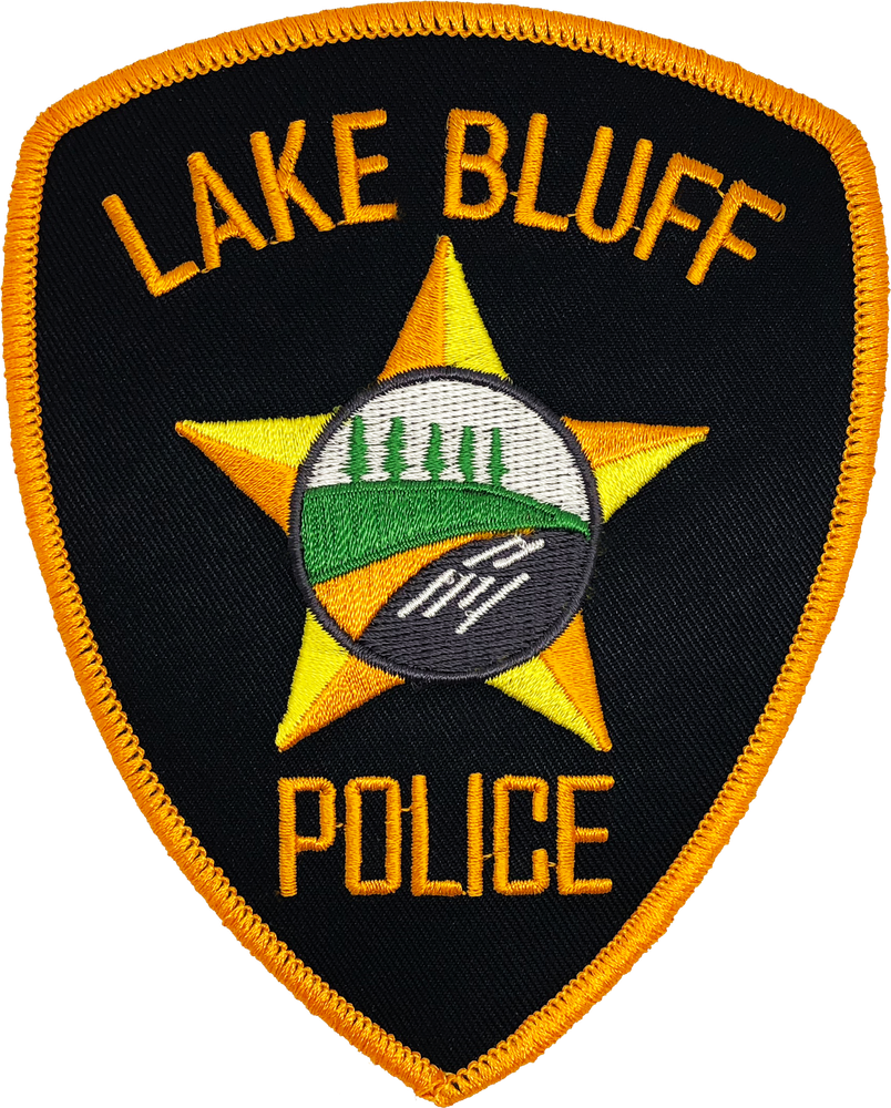 LAKE BLUFF POLICE DEPARTMENT SHOULDER PATCH