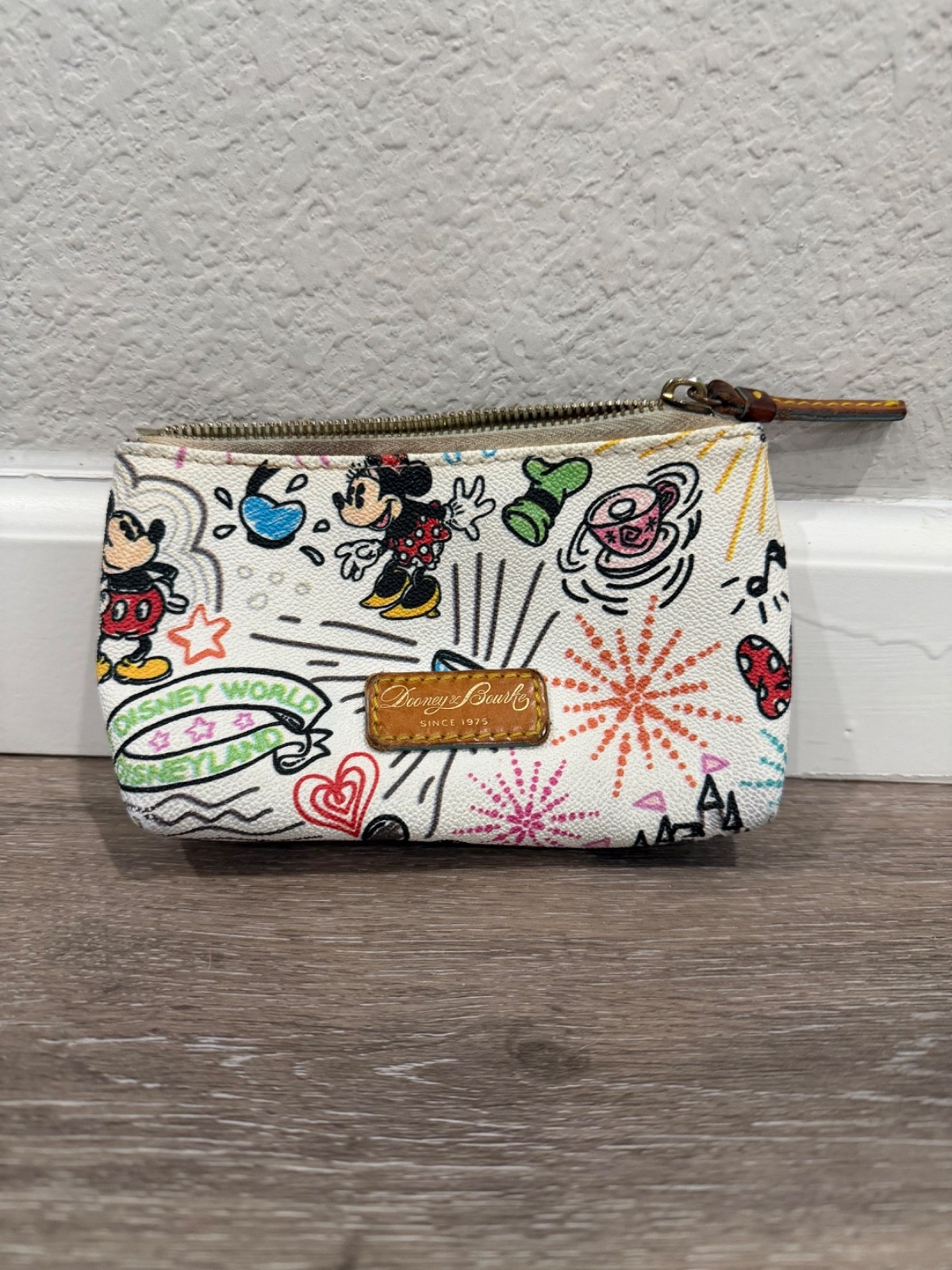 Disney Dooney & Bourke Sketch Print 3-Piece Set - Tote, Wallet & Pouch