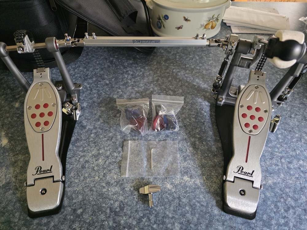 Pearl Eliminator Redline Double Bass Drum Pedal Chain Drive