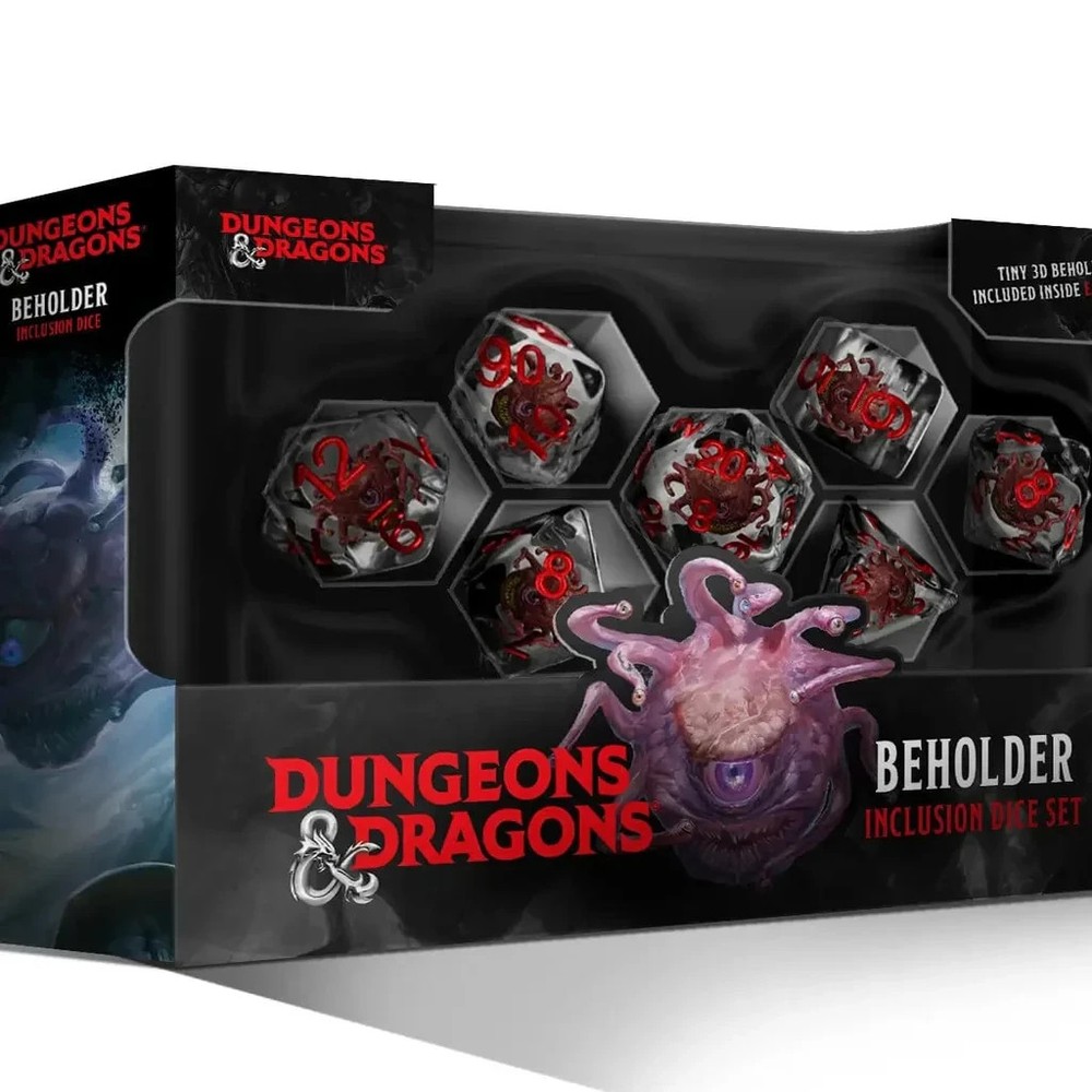 Dungeons & Dragons Beholder Resin Dice Set