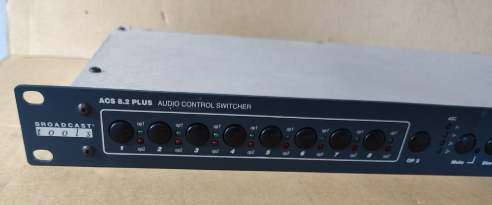 Broadcast Tools SS8.2 Dual Stereo Audio Switcher