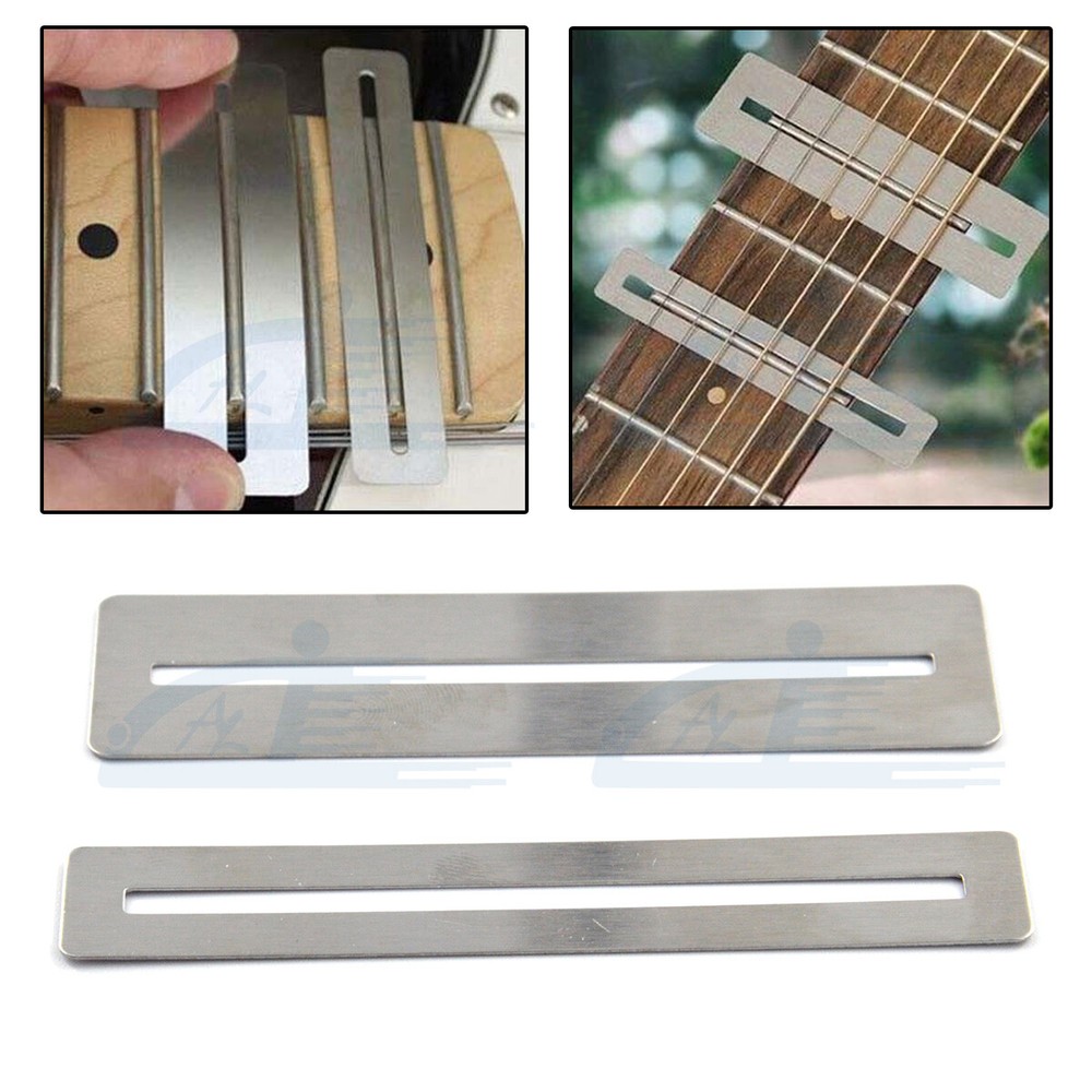 Guitar Neck Notched Straight Edge Luthier Tools Kit Understring Radius Gauge TD