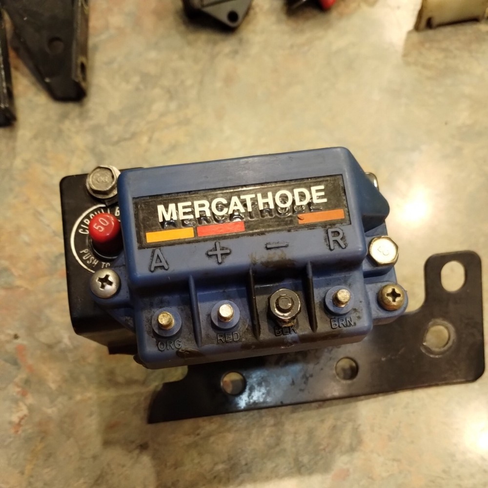 Mercathode Controller 42600A3 And 50 Amp Circuit Breaker Pre-owned