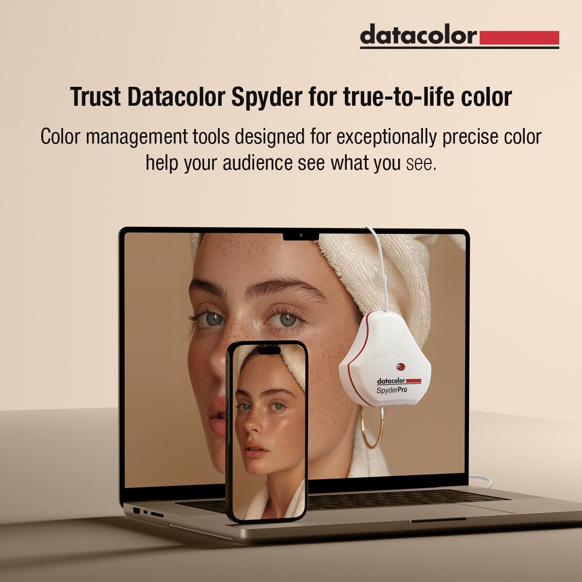 Datacolor Spyder Pro SP2024pro Monitor Calibration Colorimeter w/ Device Preview