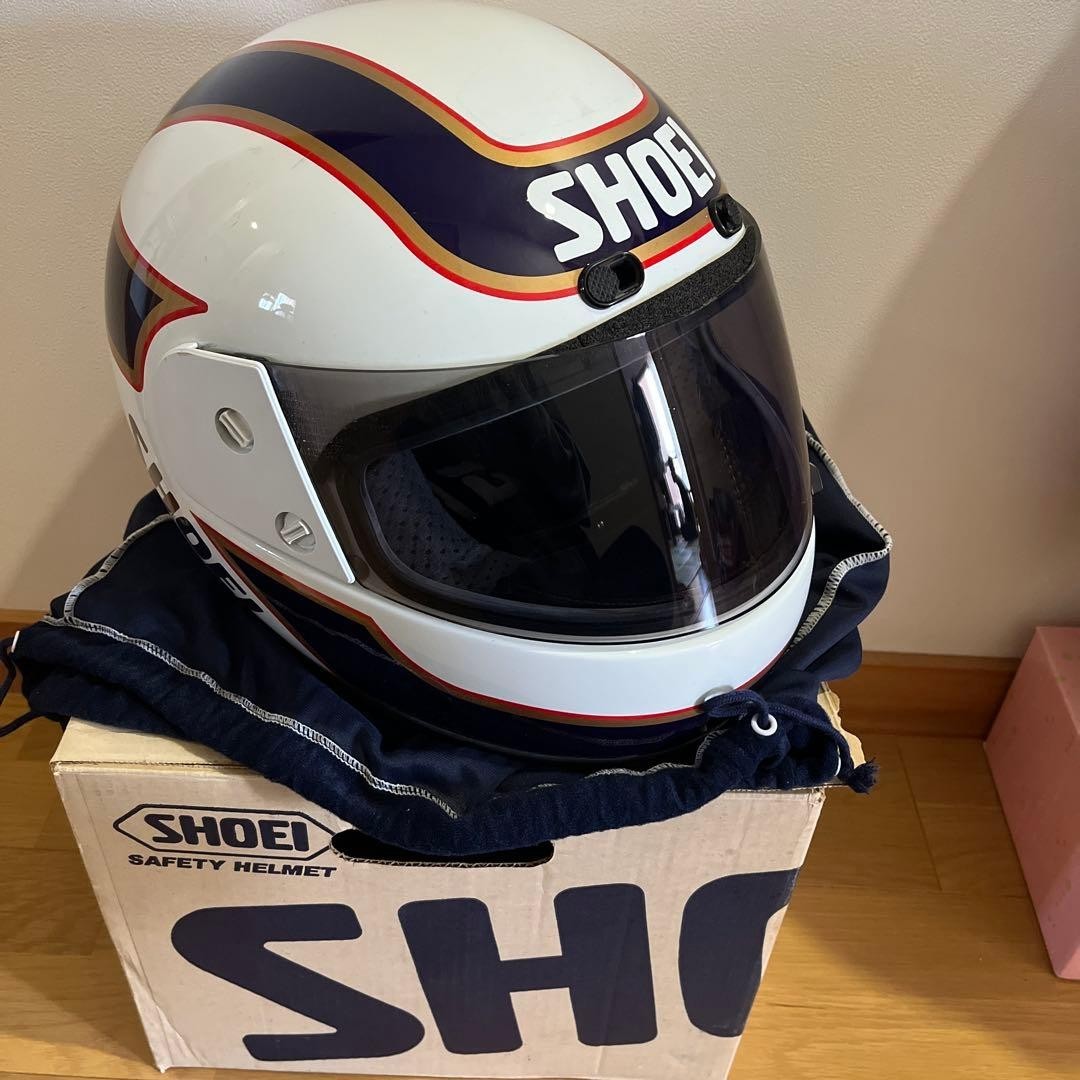 VTG SHOEI RFV KATAYAMA2 Replica Full-Face Helmet Size L Rothmans color