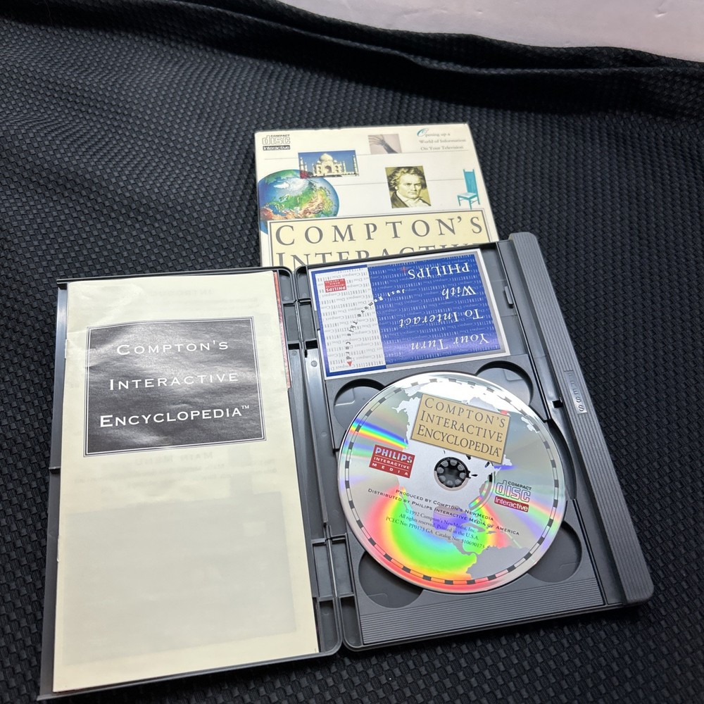 Philips Compton's Interactive Encyclopedia CD-Interactive