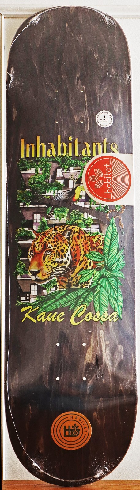 Habitat Skateboard Deck Kaue Cossa Inhabitants 8.25 New