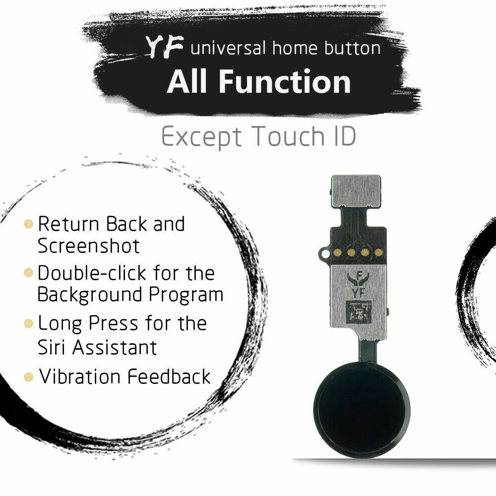 iPhone 7/7Plus/8/8Plus 3rd JC Home Button YF Universal Home Button Flex Cable