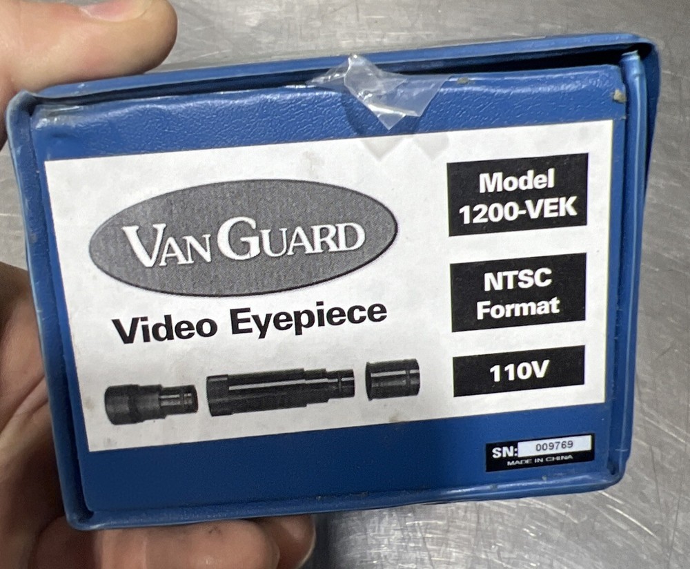 VanGuard Model 1200-VEK Video Microscopy Package Used Surplus