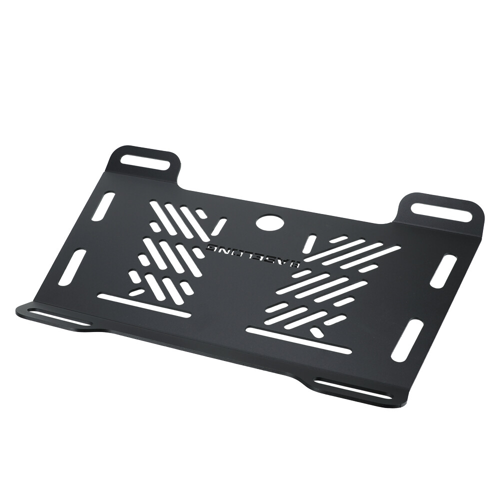 Universal Aluminum Motorcycle Rear Luggage Rack Black Luggage Holder Bracket New