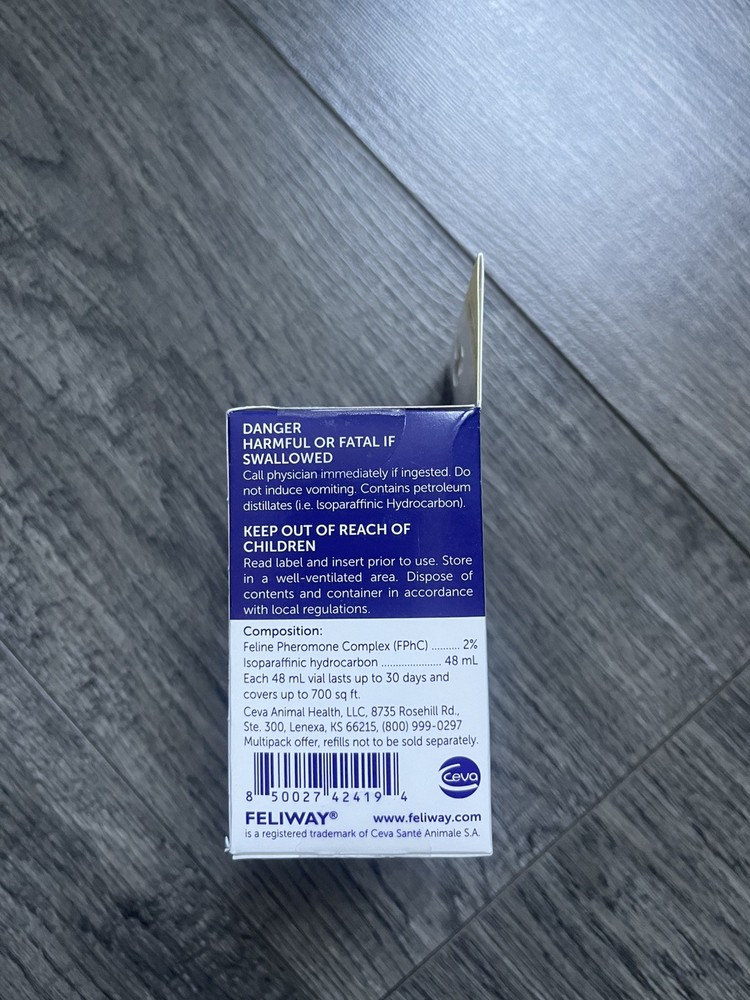 Feliway Optimum Enhanced Calming Diffuser Refill 2 pck