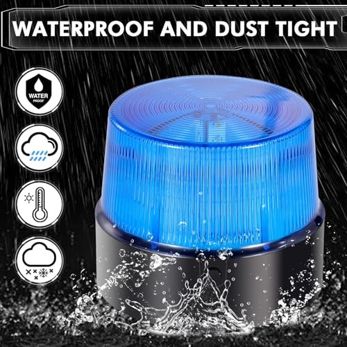 LE228 (Mini) — LED USB Rechargeable Strobe Beacon | Selectable Rotation & Blue