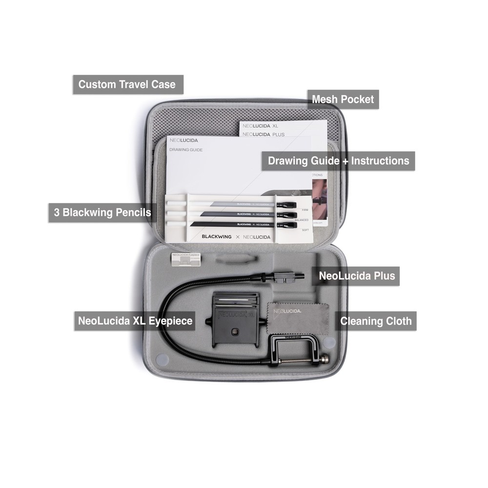 Deluxe Kit - A modern camera lucida drawing tool kit