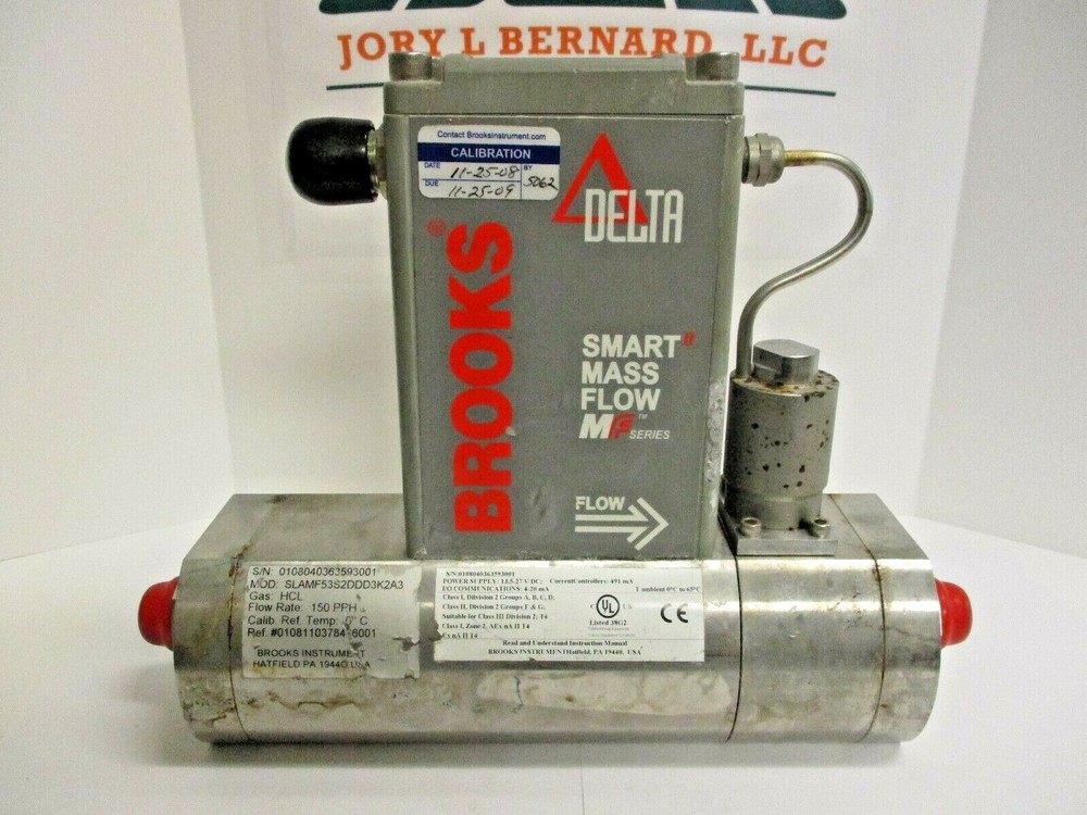 BROOKS SMART MASS FLOW METER, SLAMF53S2DDD3K2A3