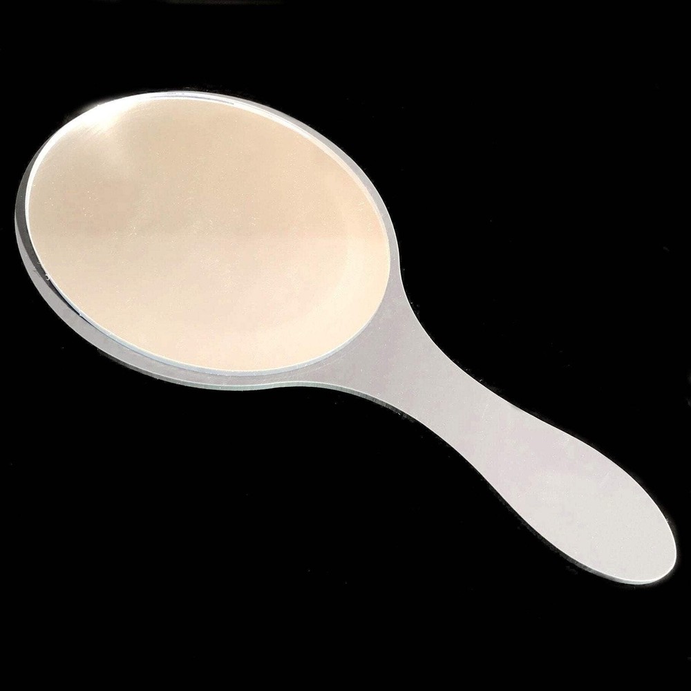 Oval Coloured Hand Held Mirrors