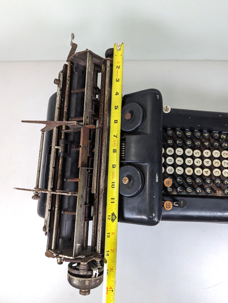 Rare Vintage Burroughs Adding Machine 3-754854