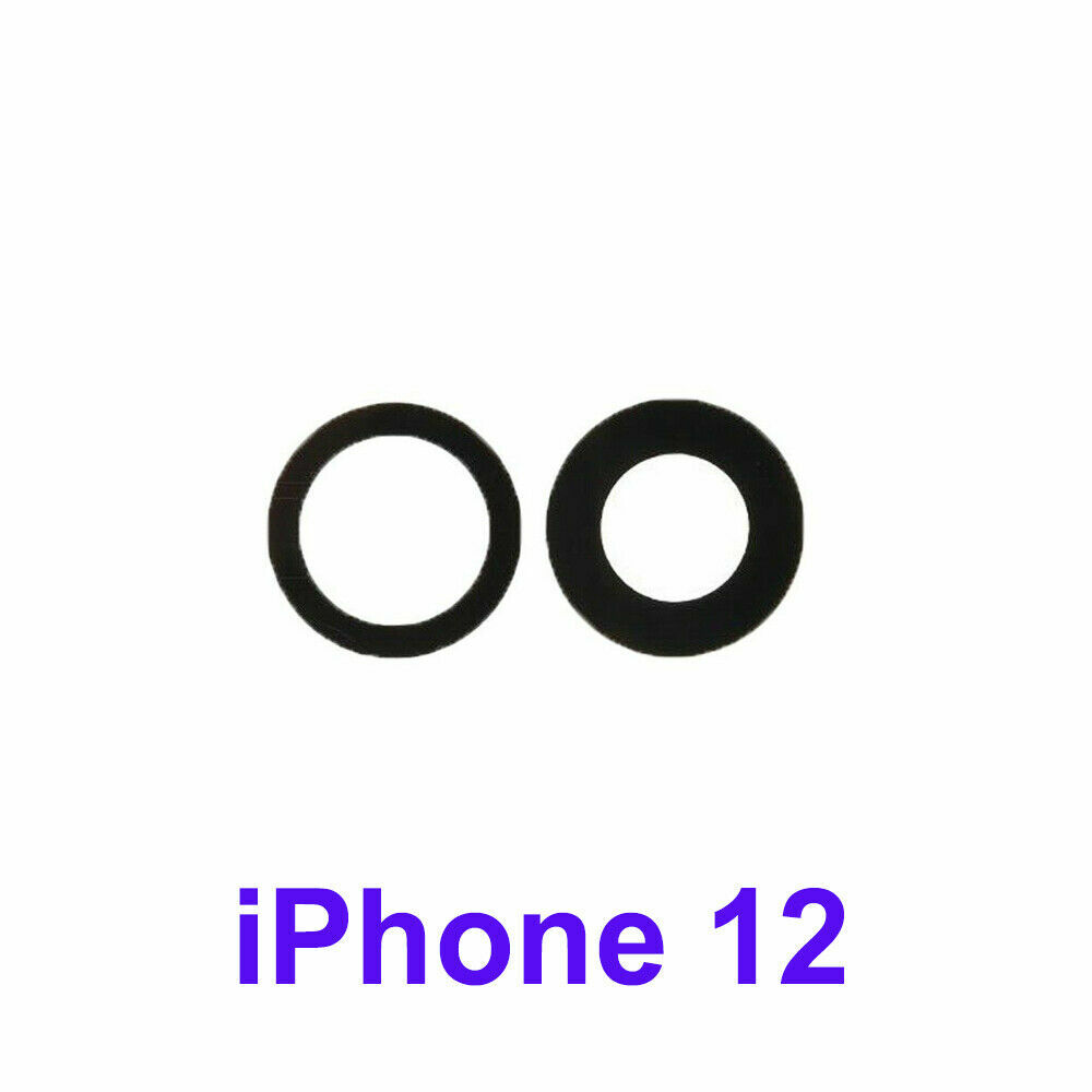 For iPhone 12 / Mini / Pro / Pro MAX Rear Back Camera Lens Replacement + Glue