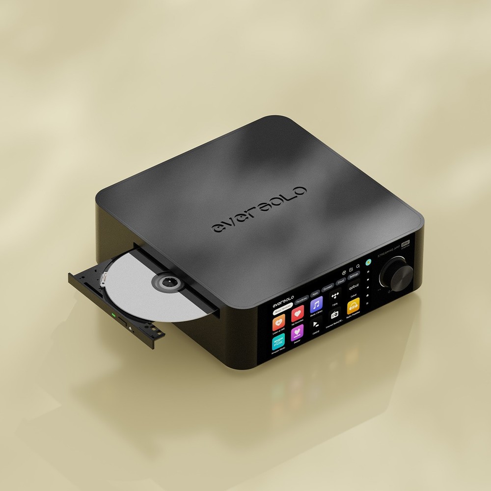 Eversolo Play CD Streaming Amplifier with CD Player (Black)