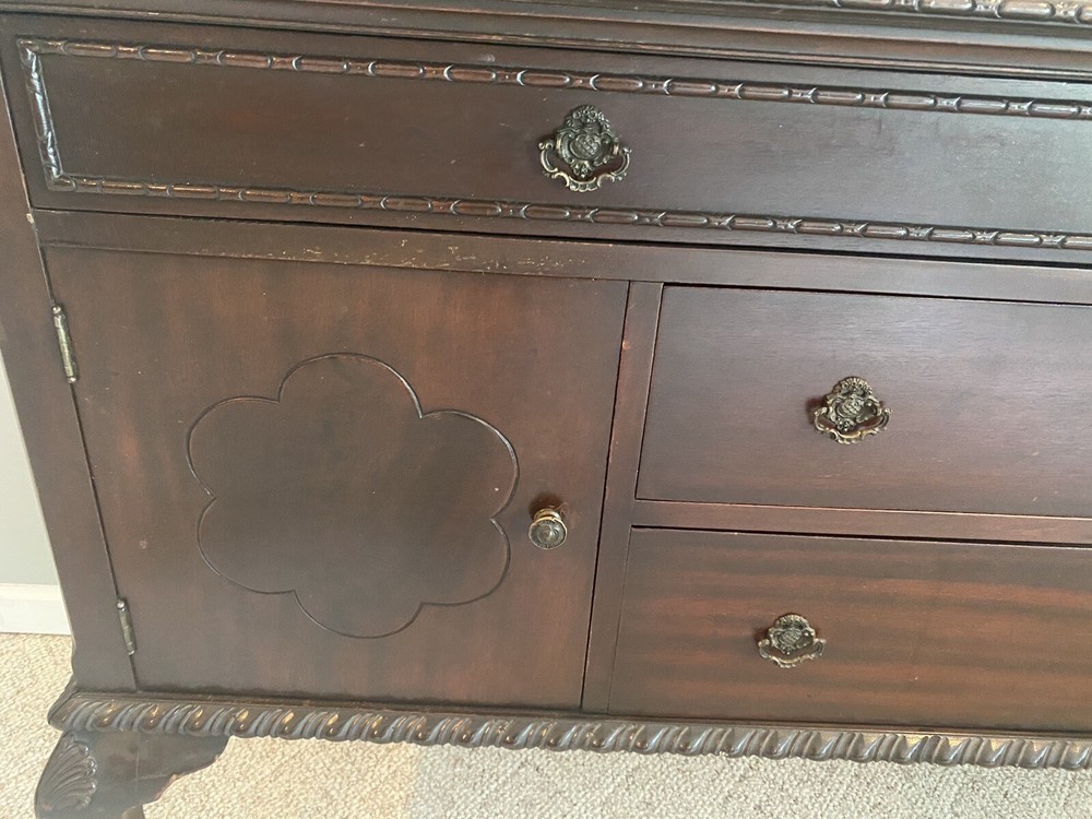 1930’s Sideboard Buffett Cabinet