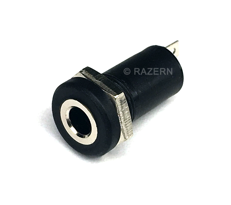 NEW 4-Pack 3.5mm 1/8" Mini Plug Mono Audio Isolated Panel Mount Headphone Jack