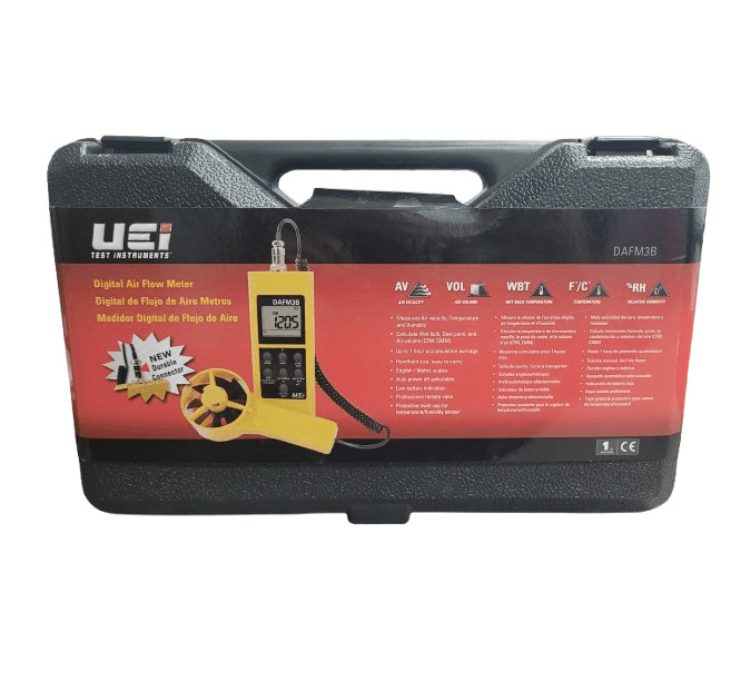 UEi Test Instruments Digital Air Flow with Humidity Tester