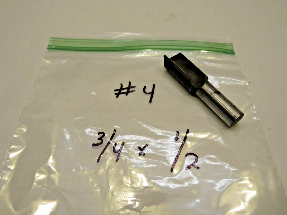 Router Bit 3/4" x 1/2" Shank