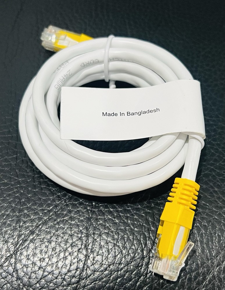Ethernet Patch Cable White 30V 26 AWG 100005282