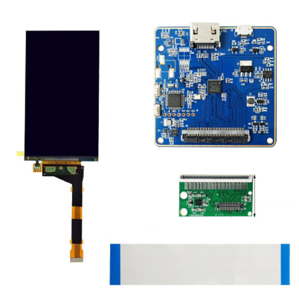5.5" LS055R1SX04 LCD Screen With Backlight+HDMI Driver Board For 3D Printer