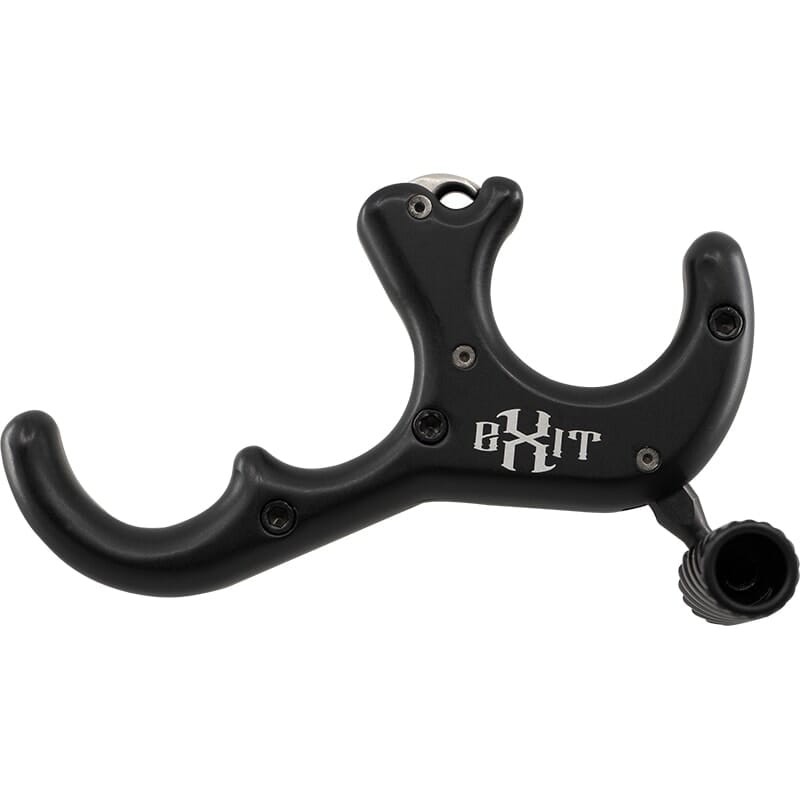 B3 Exit Black 3-Finger Archery Release, Anodized Finish (EXIT-BK)