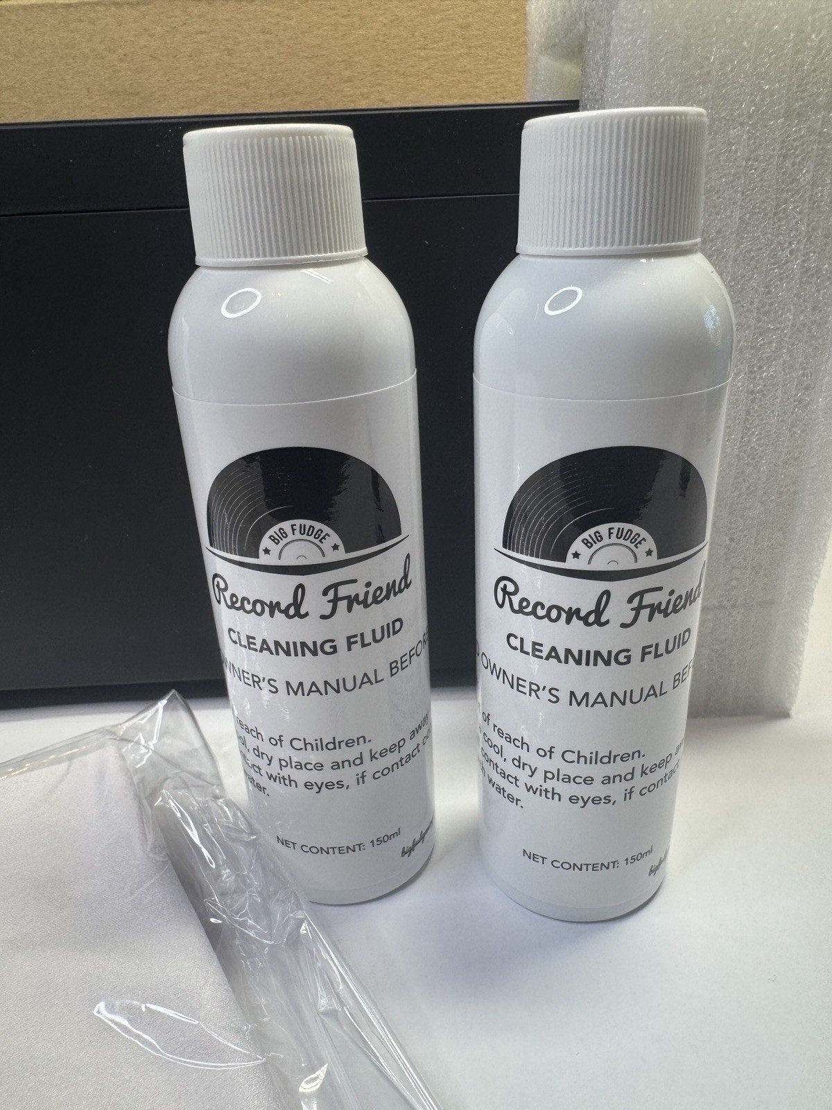 Big Fudge Record Friend Vinyl Record Deep Cleaning System New Open Box