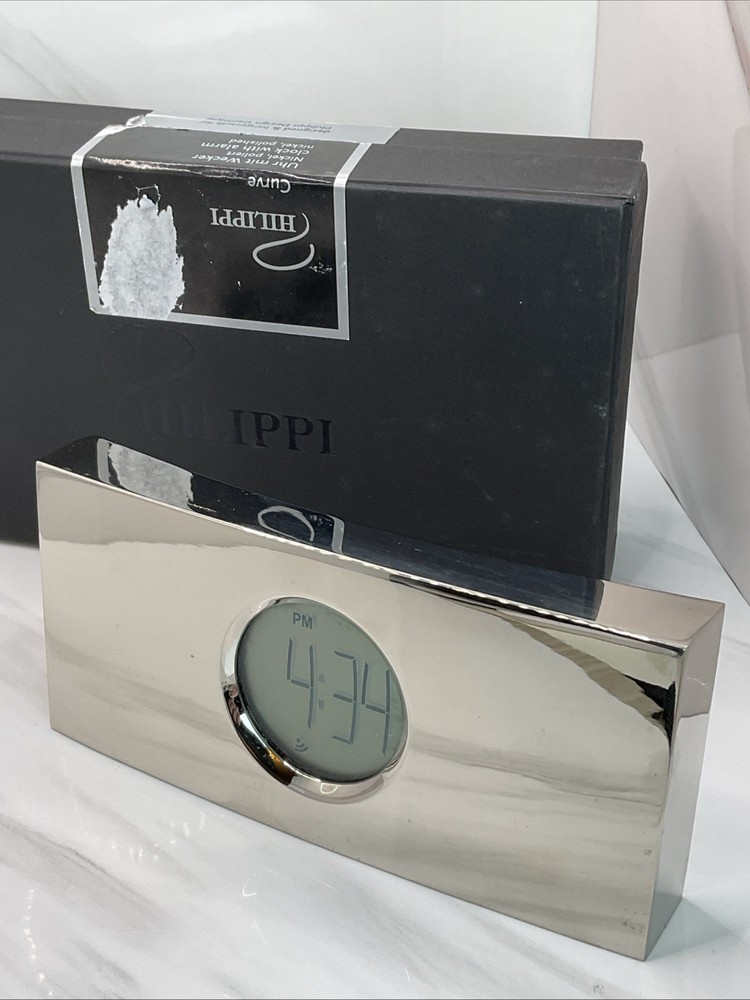 Philippi Design germany designer Clock ‘Curve’ Designed By Hergestellt. Superb.