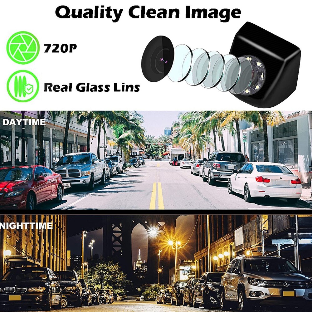 Universal Backup Camera Rearview IP68 Night Vision Waterproof for ALPINE