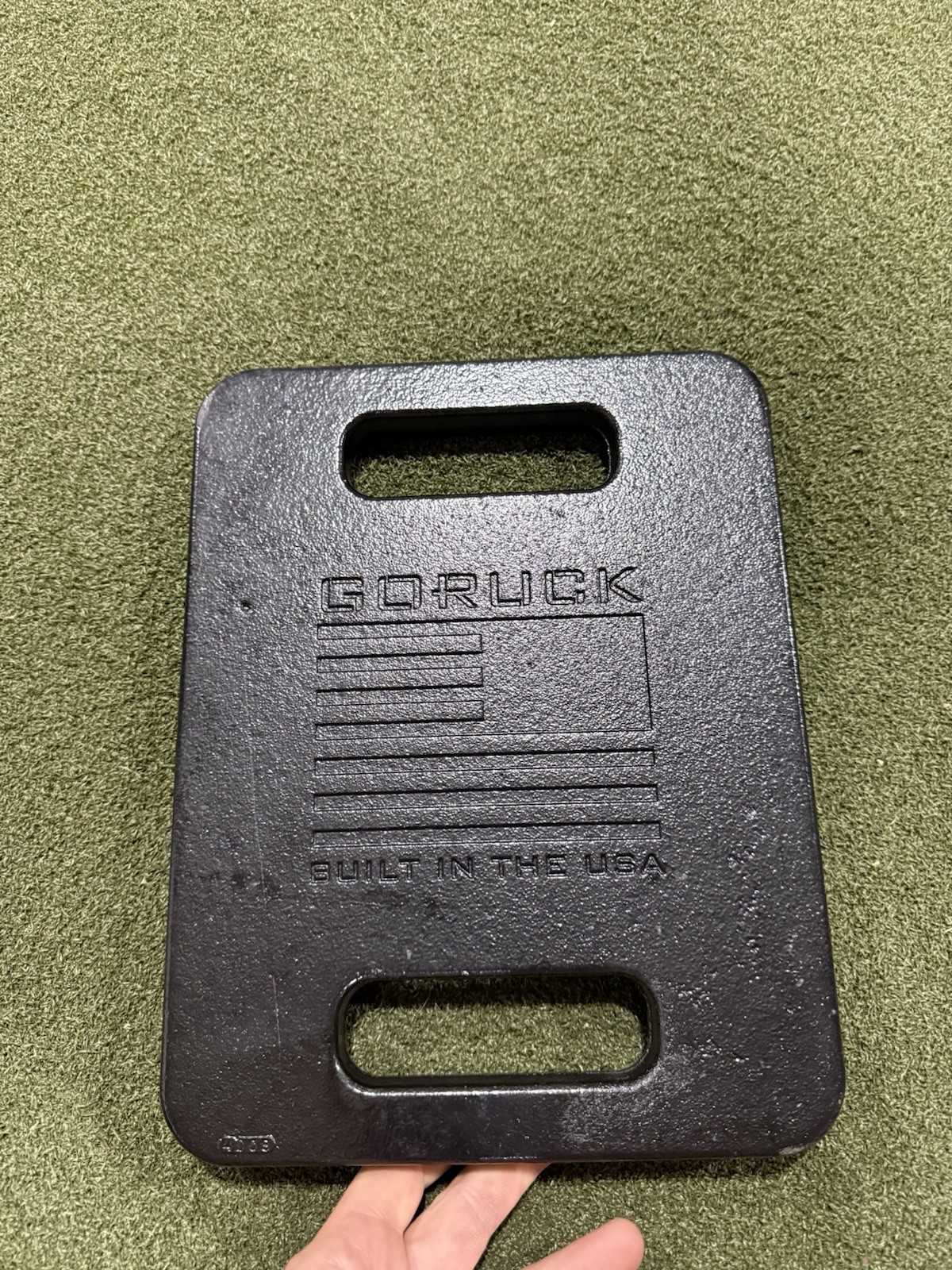 Goruck 20Lb Ruck Plate Black Weight Plate NEW READ