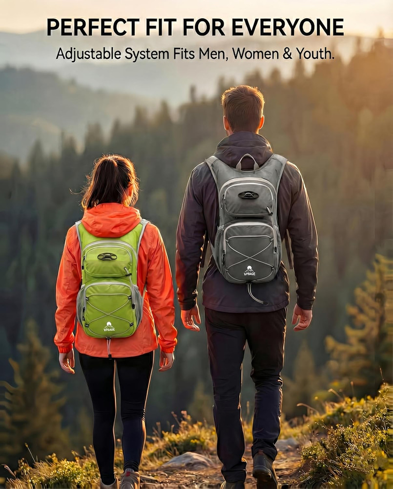 Hydration Hiking Backpack, Water Hiking Backpack, Hydration Backpack with 15L Wa