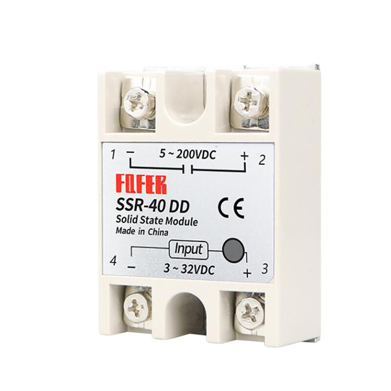 Single Phase Solid State Relay Module DC - DC SSR 10DD - 100DD DC3-32V DC5-200V