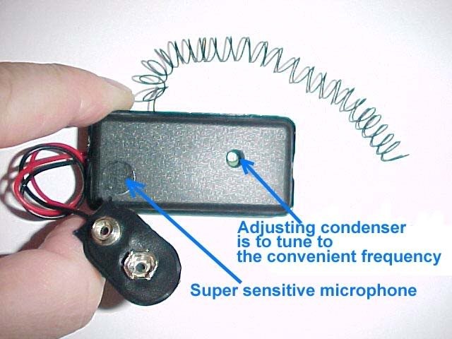 Mini Voice Spy FM Bug , high stability , Distance up to 500m , MADE IN ISRAEL !