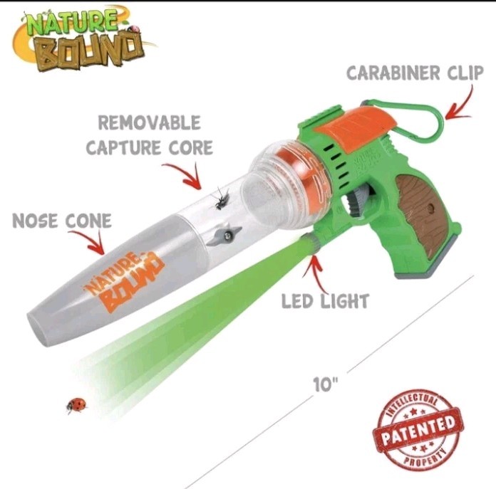 Nature Bound Bug Catcher Toy, Eco-Friendly Bug Vacuum, Catch and Release