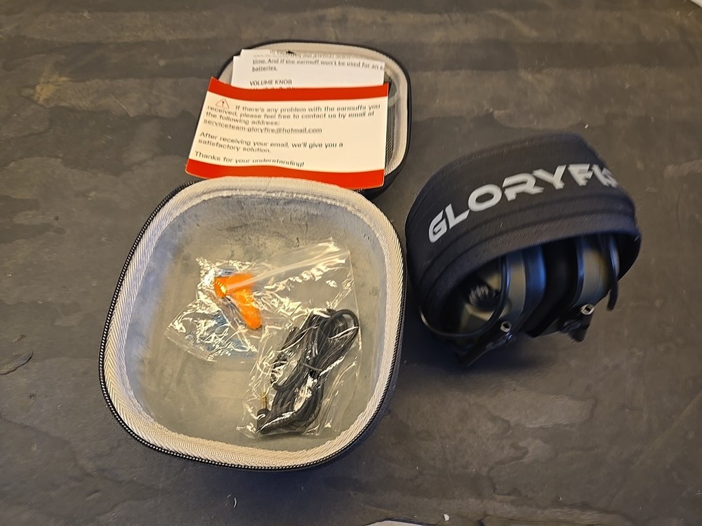 New GLORYFIRE Electronic Hearing Protector Shooting Noise Canceling