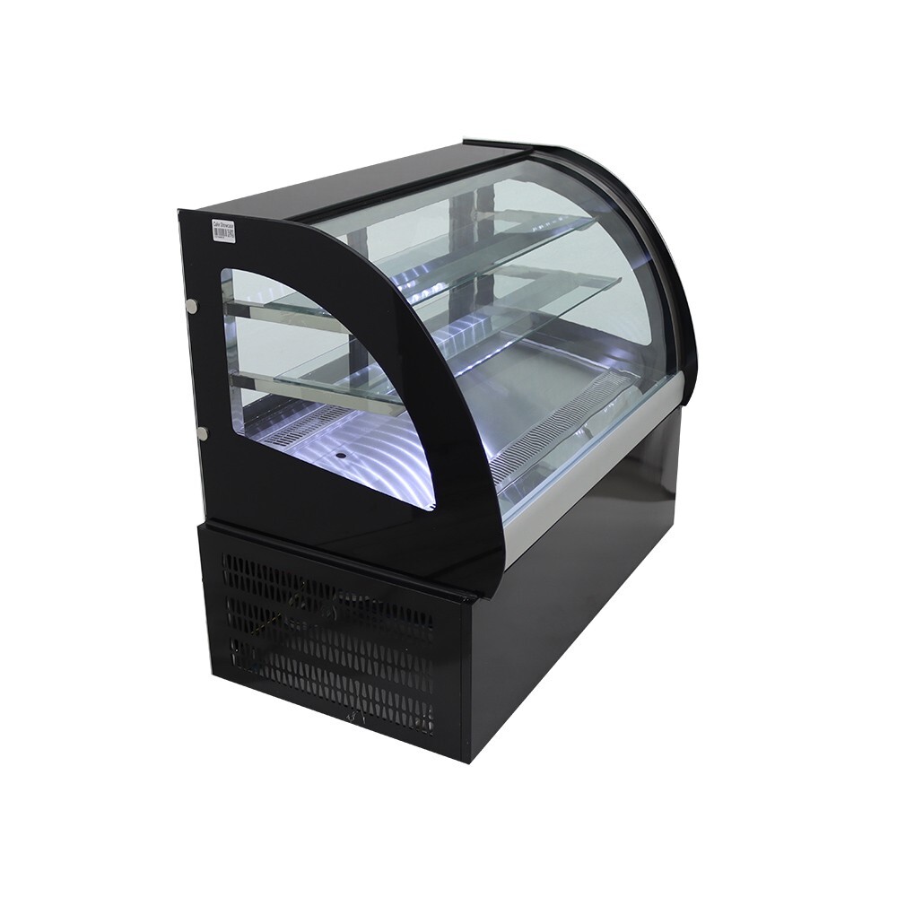 1 PC 35"Countertop Refrigerated Cake Showcase Bakery Cabinet w/Moisture Function